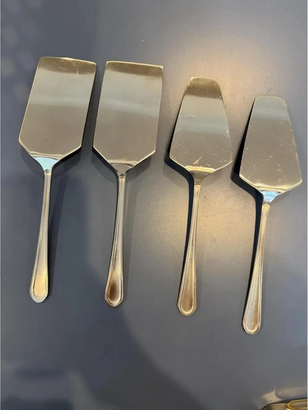 Hampton Silversmith Stainless Steel Flatware Serving Utensils Lot Of 13